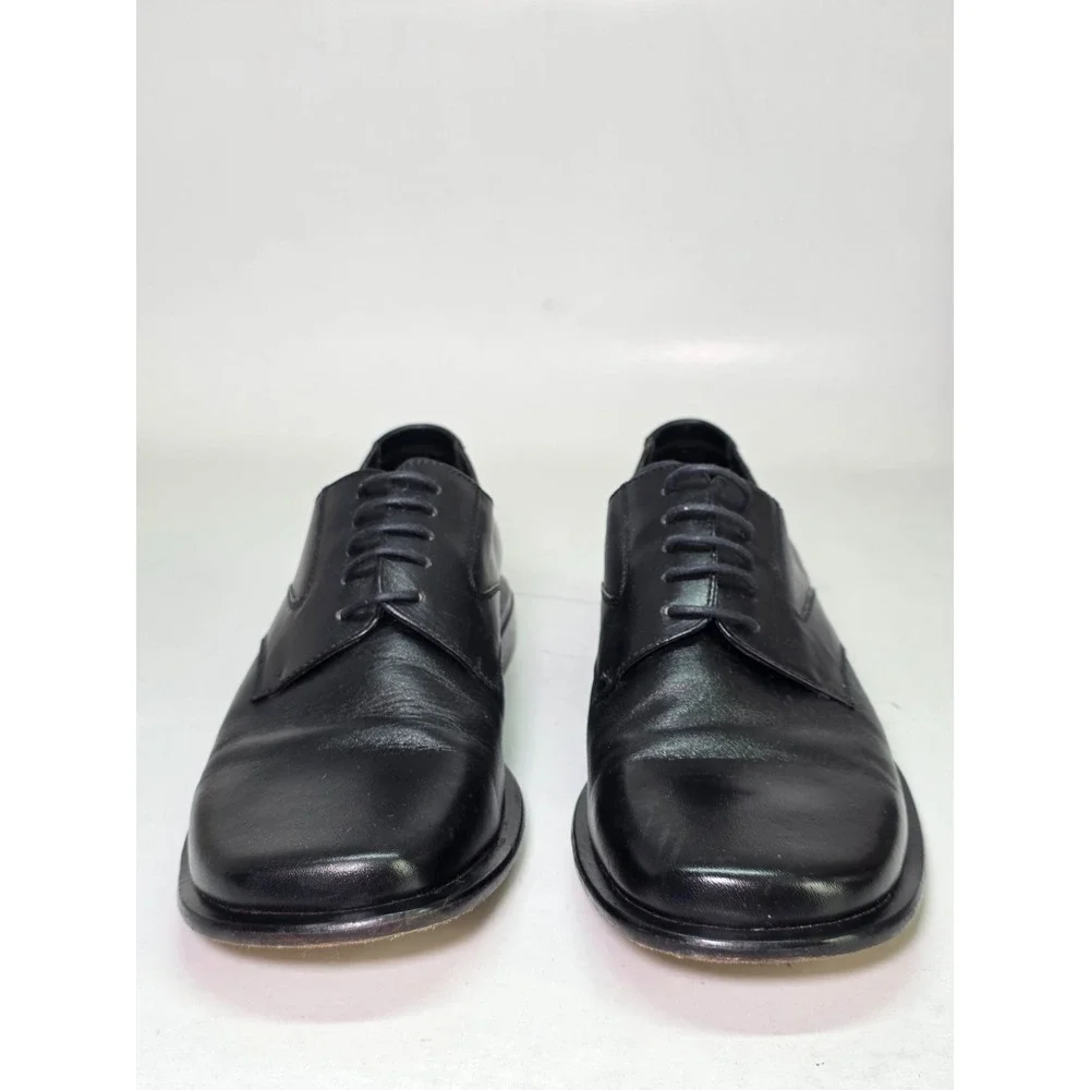 BCBG Paris Men's Dress Shoes Size‎ 8.5 D Black Leather Oxford Classic Lace Up